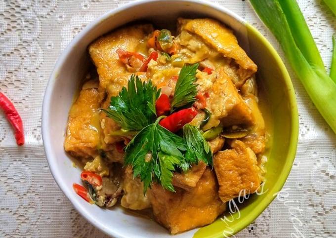 Resep Tahu Tempe Kuah Santan Oleh Marga Silvie Cookpad