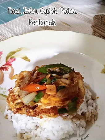 Langkah Mudah untuk Membuat Resep Nasi Telur Cepok Pedas Pontianak yang Enak Banget Anti Ribet, Bisa Manjain Lidah