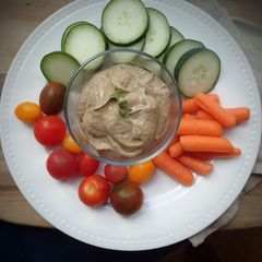 A picture of Lentil Hummus.