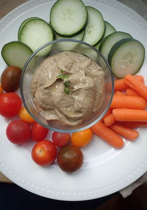 A picture of Lentil Hummus.