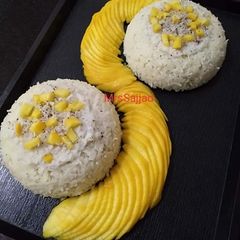 A picture of Mango Sticky Rice.