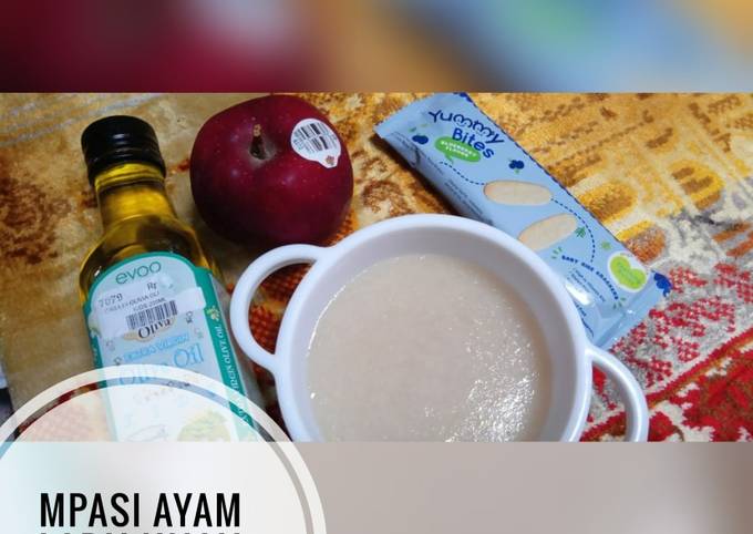 Mpasi Ayam Labu Hijau 4 Bintang 6Bulan+ (Mpasi Pertama Baby D)