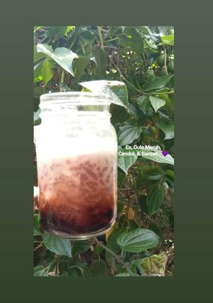 Foto resep Es Cendol Ubi Ungu
