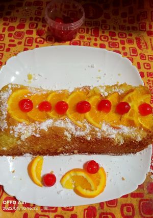 صورة لوصفة كيكة البرتقال 🍊🍊🍊