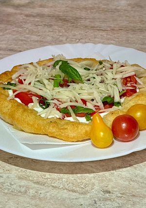 Lángos recept fotója
