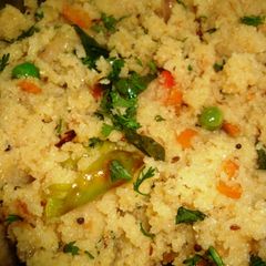 A picture of    Idli Upma.