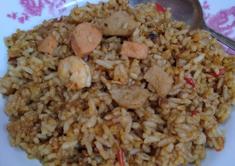 Cara Gampang Menyiapkan Nasi goreng Kluwak no MSG yang Bisa Manjain Lidah