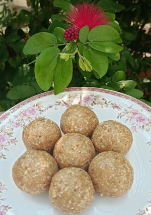 शेंगदाणा लाडू (shengdana ladoo recipe in marathi) रेसिपी चे मुख्य फोटो 