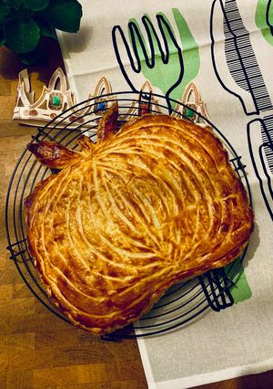 Une photo de ☆Galette Pommes et Crème d’Amande☆