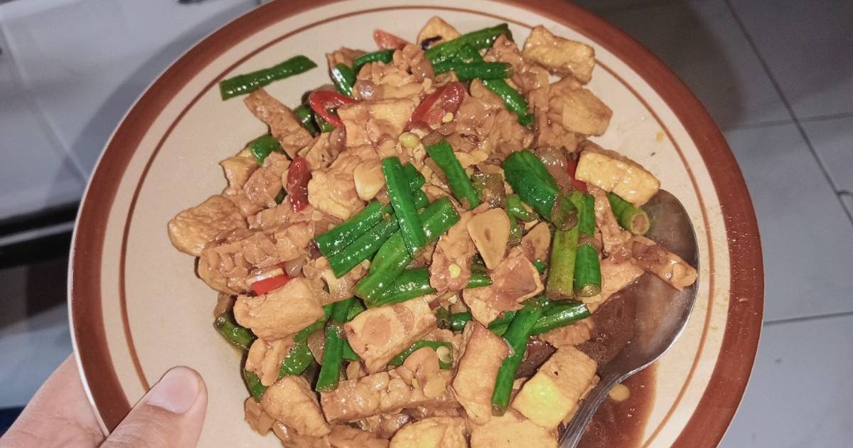 Resep Orek Tempe Tahu Kacang Panjang Paling Praktis dan Simple