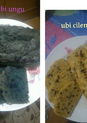 Foto resep Bolu kukus ubi ungu & cilembu