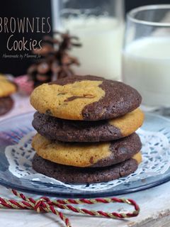 Foto resep Brownie Choco Chips Cookie