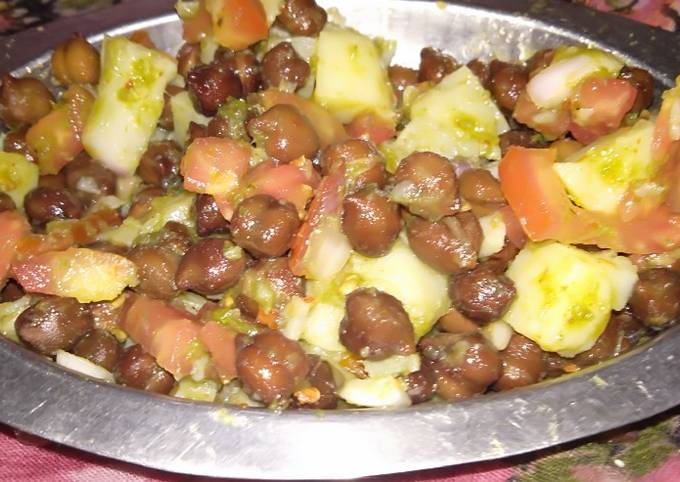 Chana chaat Recipe