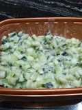 Ensalada de pepino y yogurt