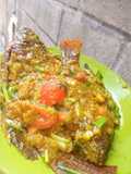Ikan Mujair bumbu kuning