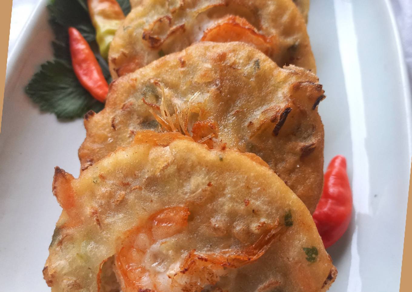 Bakwan sayur dan udang