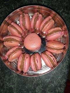 Macaron Csoki ganache-val recept fotója