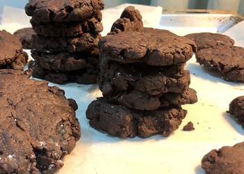 Recipe: Delicious Smashed fudgy cookies