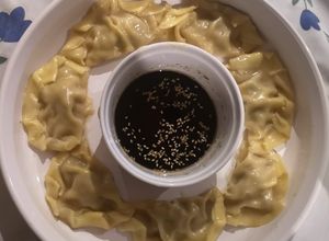 Una foto de Gyozas