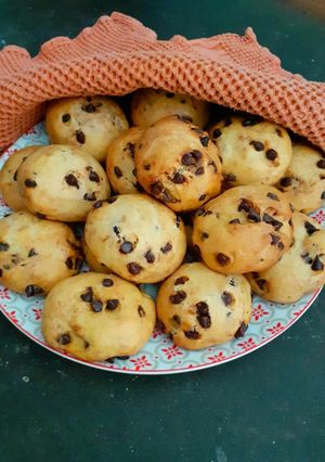 Une photo de Brioche aux pépites de chocolat