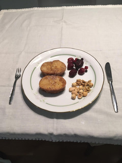 Una foto de Torrijas de leche con vino dulce
