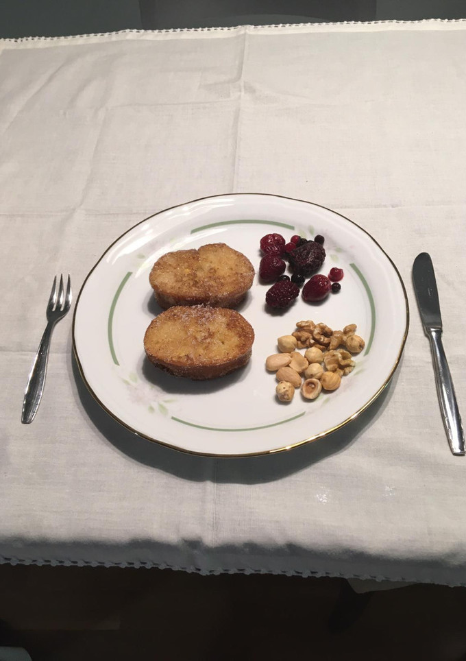 Una foto de Torrijas de leche con vino dulce 