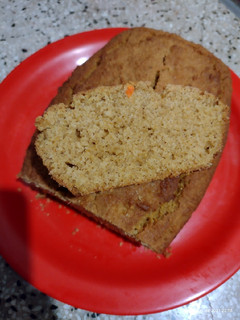 Una foto de Budín de zanahoria, naranja y canela. Sin harina de trigo 😃
