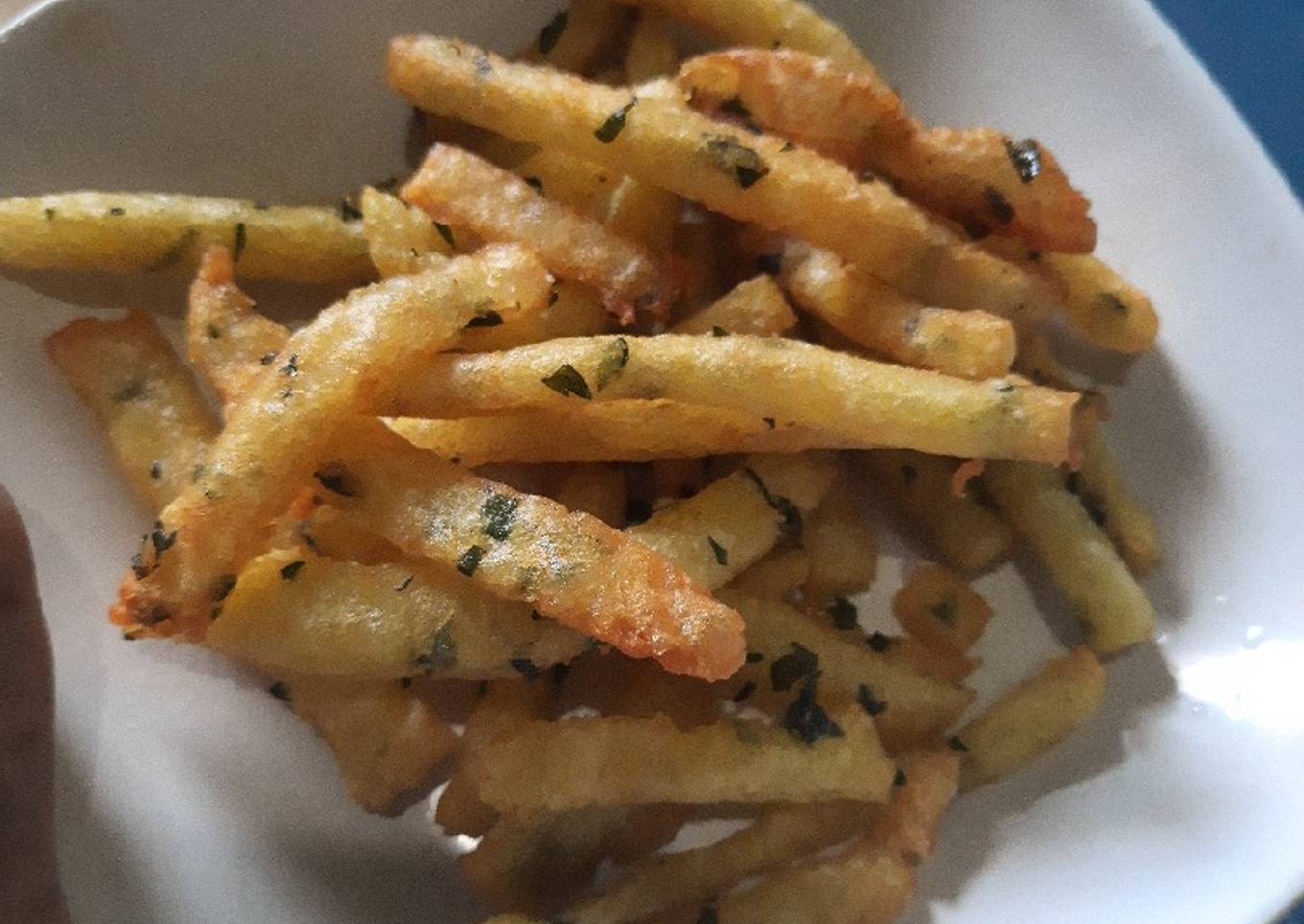Kentang goreng ala2 emak abil