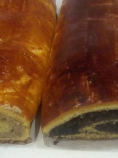 Mákos és diós bejgli recept fotója