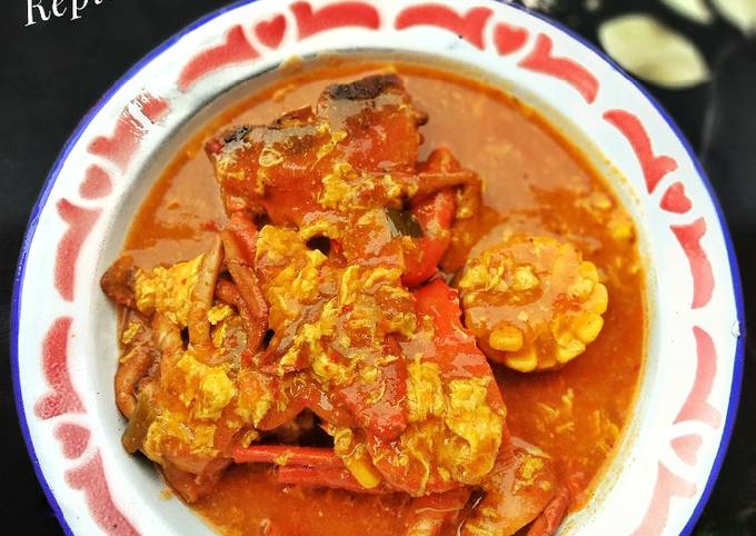 Resep Kepiting Saus Padang yang Enak