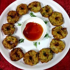 A picture of Bottle guard vada.