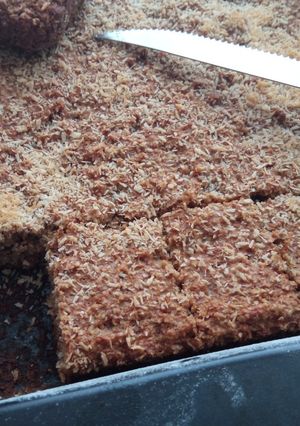 Una foto de Torta de Banana con Coco Rallado