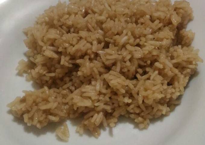 Nasi Hainan Rice Cooker (Nasinya aja)