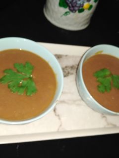 صورة لوصفة شوربة العدس