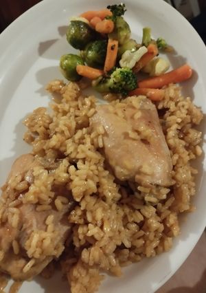 Foto di Pollo con salsa di soia e arance