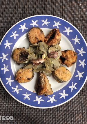 Foto principal de Caballa 🐟 frita con alcachofas muy mimadas