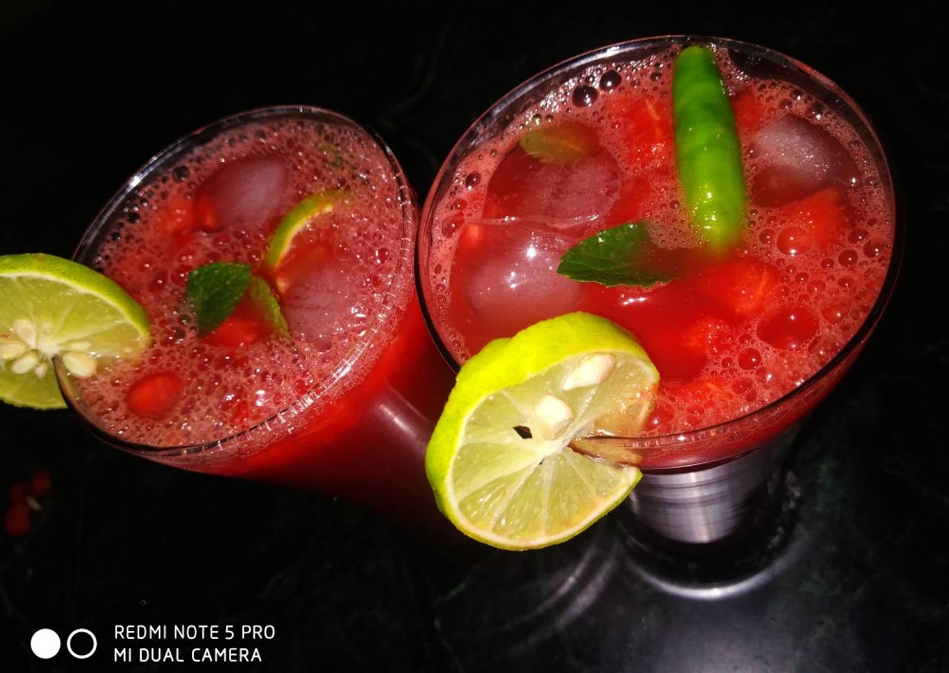 Rosey Pink moctail