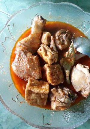 Foto resep Asem asem ayam tahu
