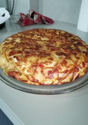 Una foto de Tortilla de papa (tipo española)