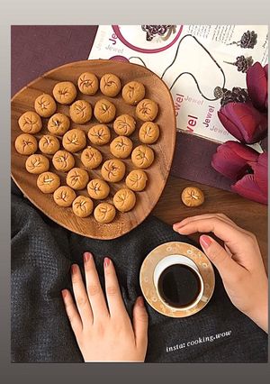 عکسی از دستور شیرینی نخودچی
