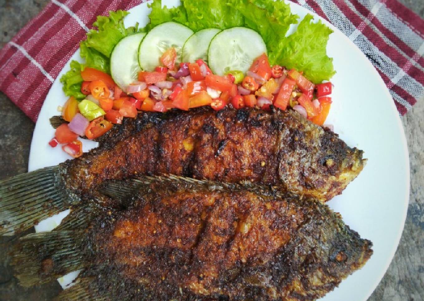 Gurame Bakar Sambal Dabu-dabu