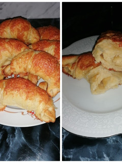 Sajtos croissant 🥐 recept fotója