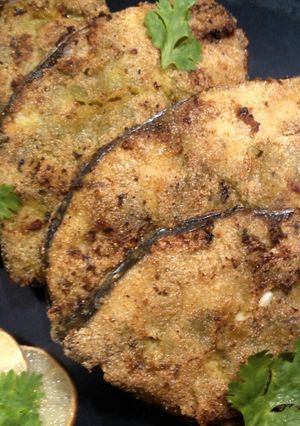 A picture of Rava Surmai Fry straight from Goa :).