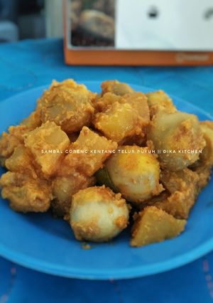 Foto resep Sambal goreng kentang telur puyuh