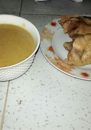 صورة لوصفة شوربة خضار بالدجاج ❤🍜🍚