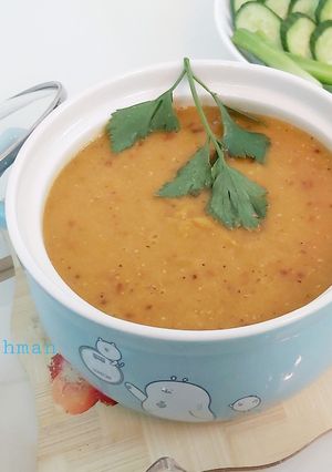 A picture of Yellow Lentil Soup.
