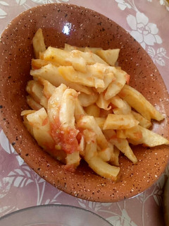 صورة لوصفة ❤ بطاطا بصوص الطماطم ❤❤