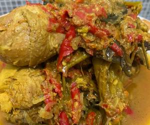 Resep mudah Oblok Ayam Nikmat Lezat