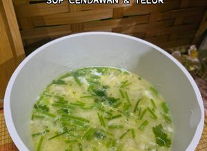 Gambar 8:5:26 - Sup Cendawan & Telur