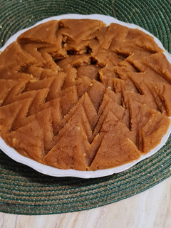 عکسی از دستور حلوای شیره انگور